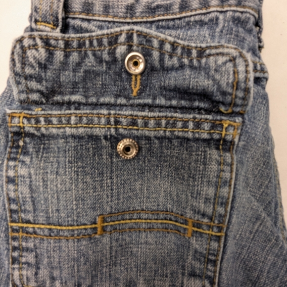 Wrangler Boys Denim Jeans Loose Fit Sz 10 Reg Baggy B-3 - Picture 8 of 13